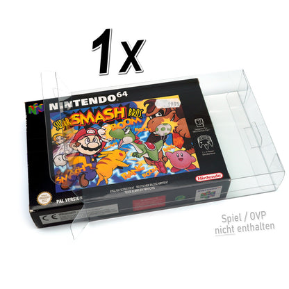 Nintendo 64 Spiele OVP Schutzhüllen