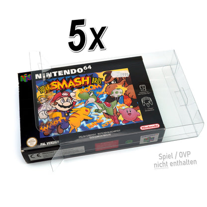 Nintendo 64 Spiele OVP Schutzhüllen