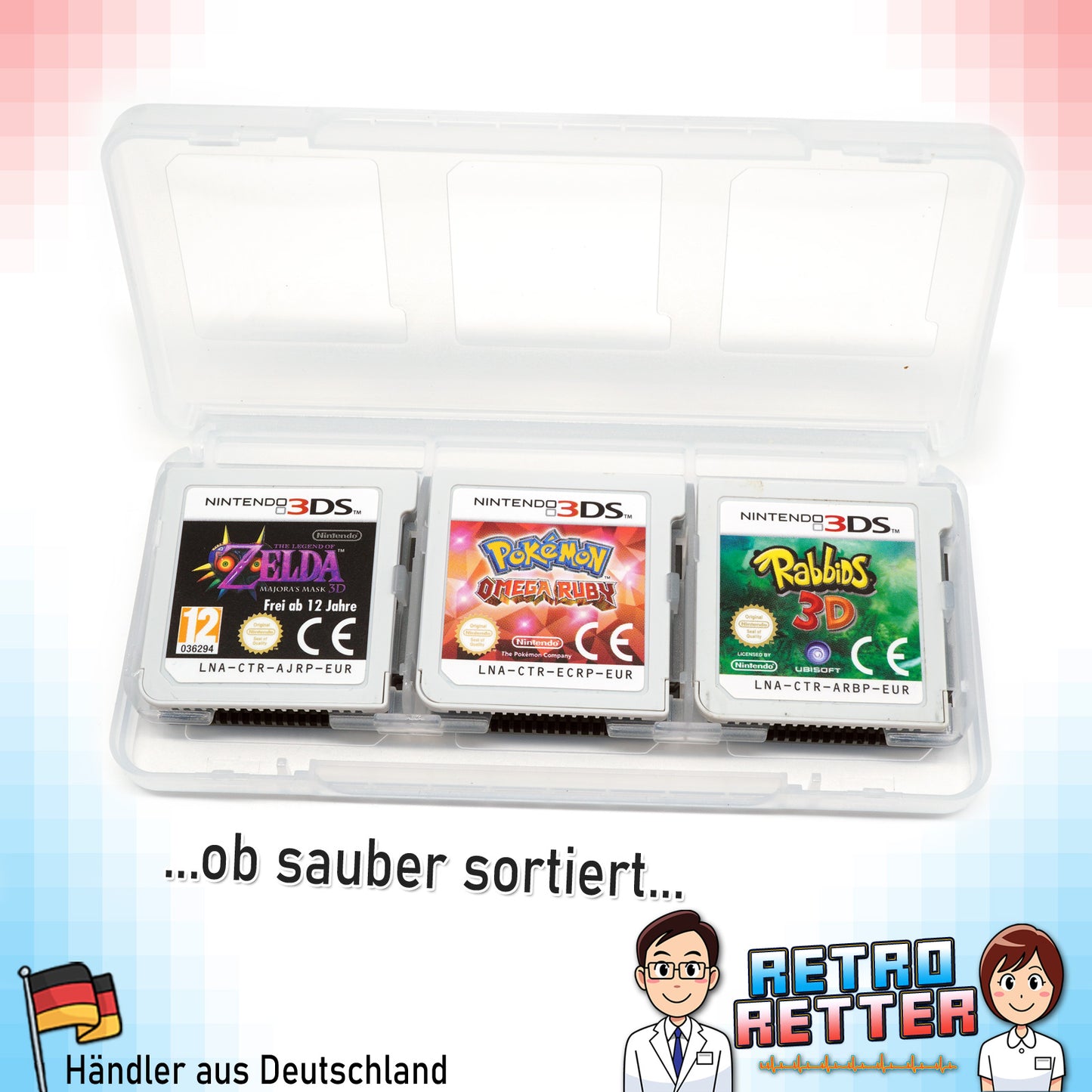 6in1 Nintendo DS & 3DS Modul Case