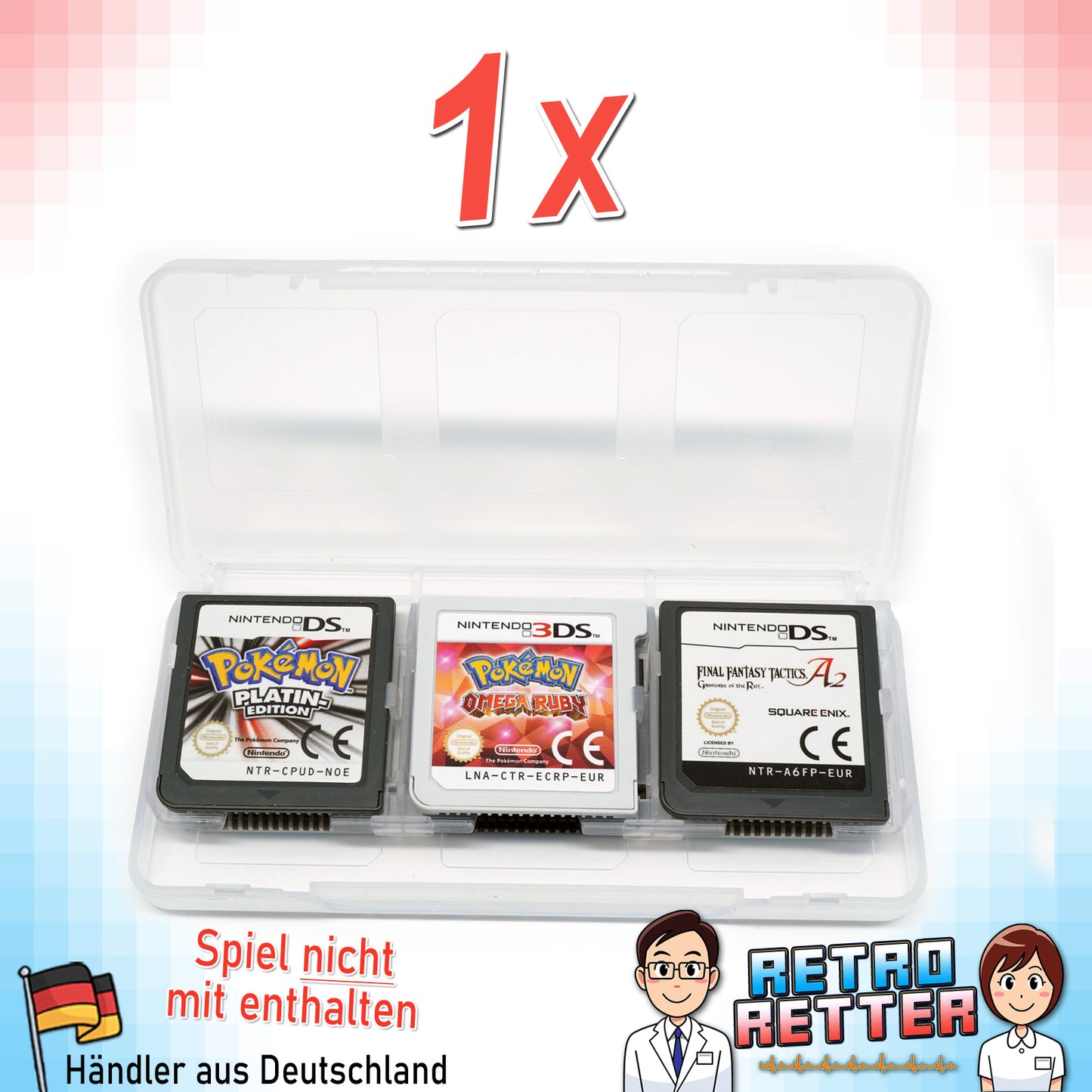 6in1 Nintendo DS & 3DS Modul Case