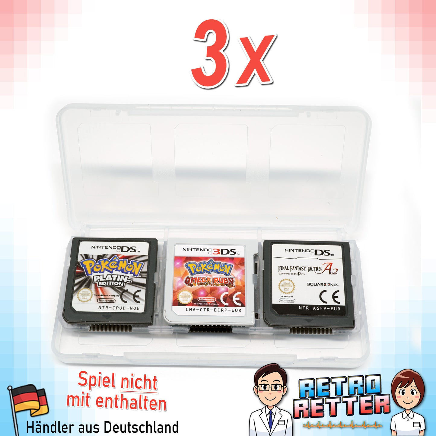 6in1 Nintendo DS & 3DS Modul Case