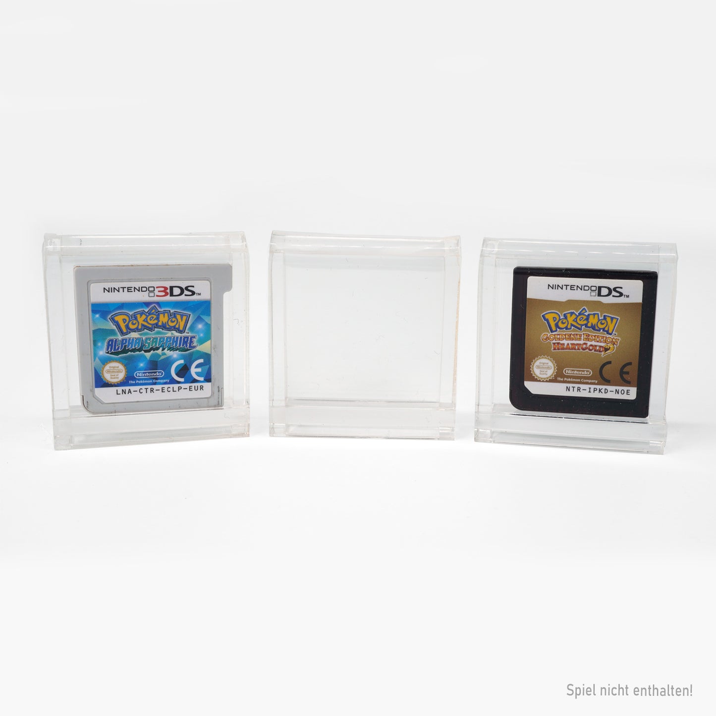Acryl Spiele Modul Case 1-Fach für Nintendo DS / 3DS Games