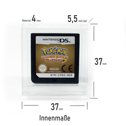 Acryl Spiele Modul Case 1-Fach für Nintendo DS / 3DS Games