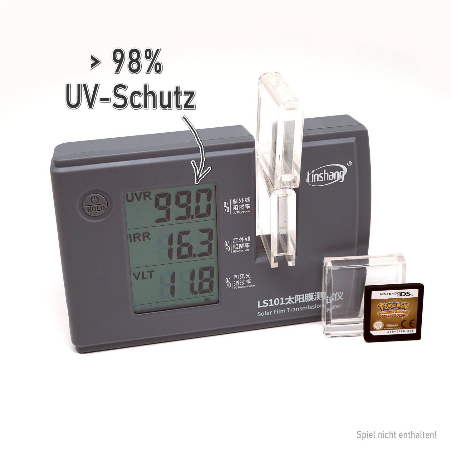 Acryl Spiele Modul Case 1-Fach für Nintendo DS / 3DS Games