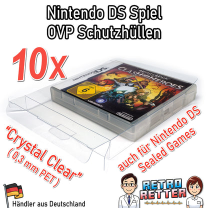 Nintendo DS Spiele OVP Schutzhüllen