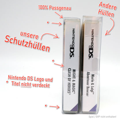 Nintendo DS Spiele OVP Schutzhüllen V2