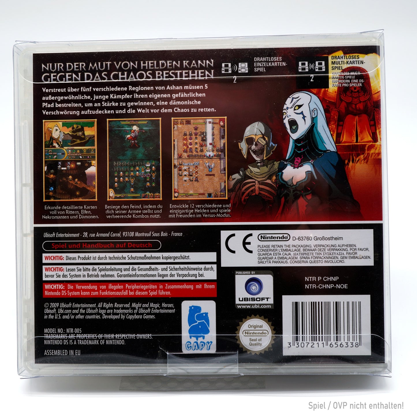 Nintendo DS Spiele OVP Schutzhüllen V2