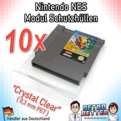Nintendo NES Spiele Modul Schutzhüllen