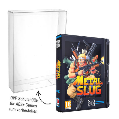 Schutzhüllen für NEO GEO AES+ Cartridge Spiele Modul OVPs