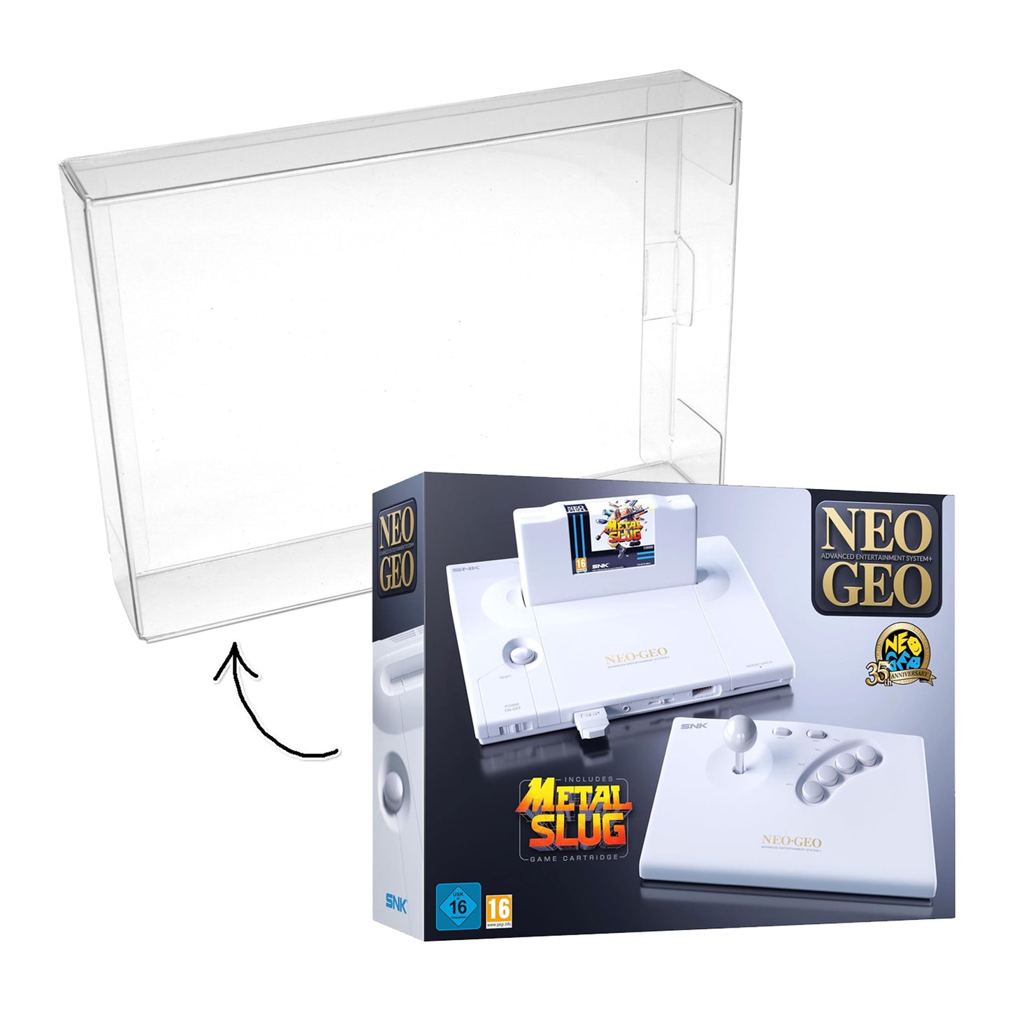 Schutzhülle für NEO GEO AES+ Anniversary Edition Konsole OVP