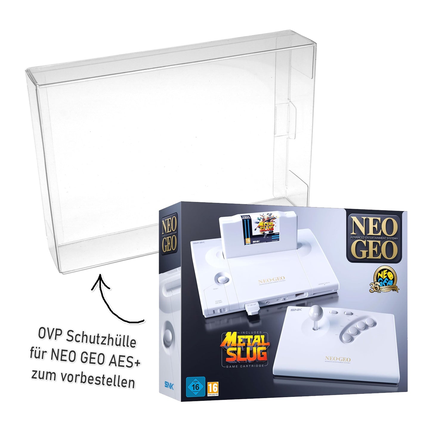 Schutzhülle für NEO GEO AES+ Anniversary Edition Konsole OVP