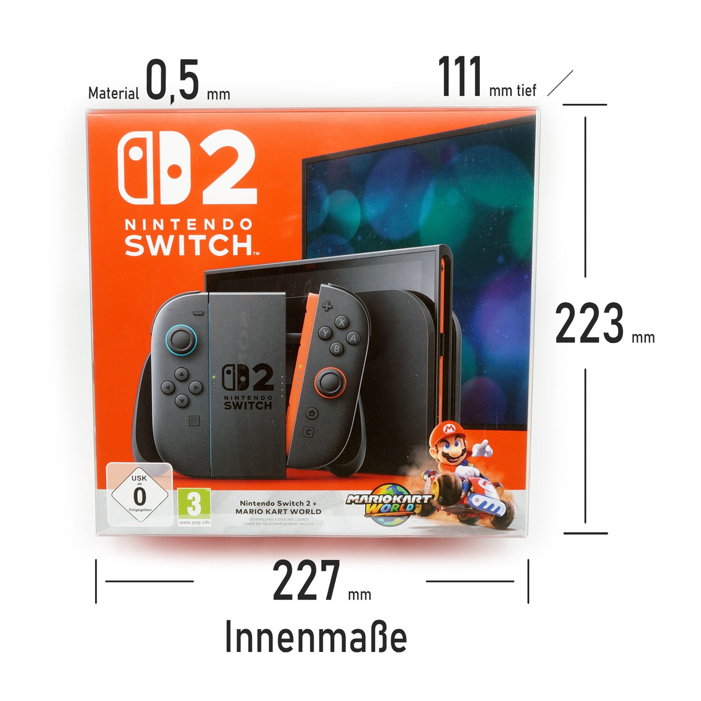 Schutzhüllen für Nintendo Switch 2 Konsolen OVP