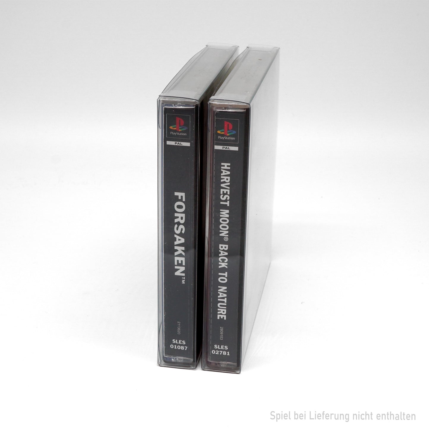 PlayStation 1 Spiele OVP Schutzhüllen