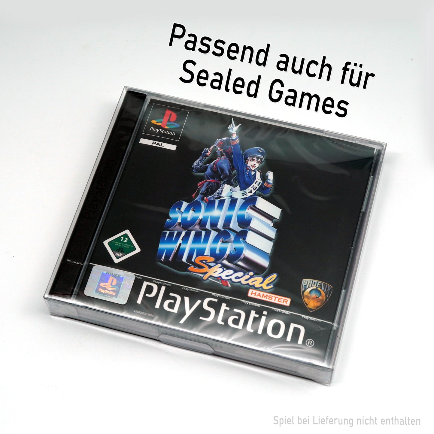 PlayStation 1 Spiele OVP Schutzhüllen