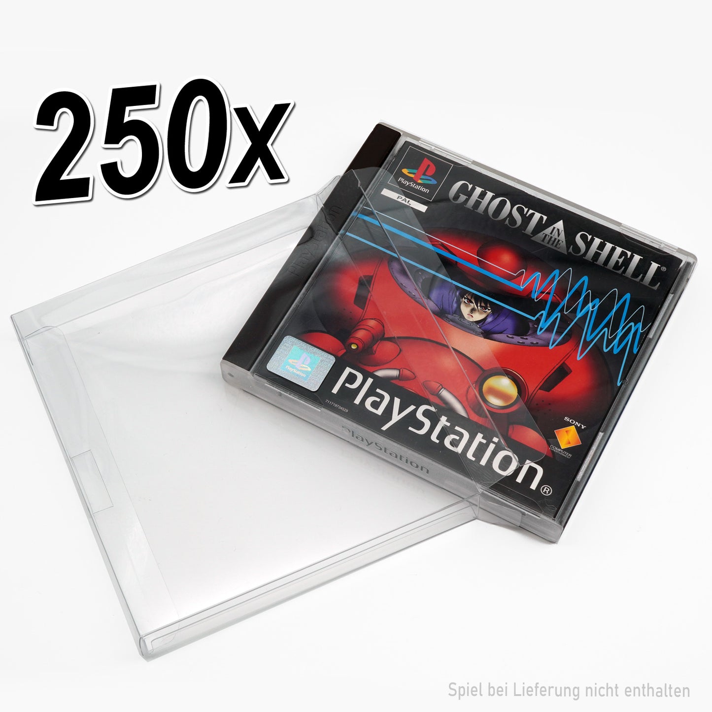 PlayStation 1 Spiele OVP Schutzhüllen