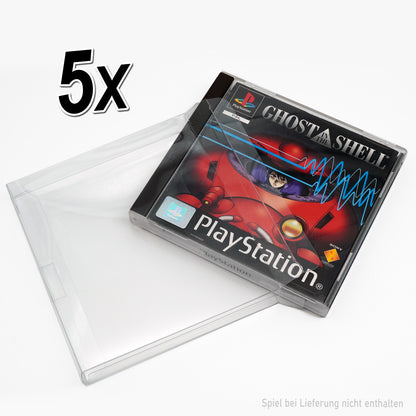 PlayStation 1 Spiele OVP Schutzhüllen
