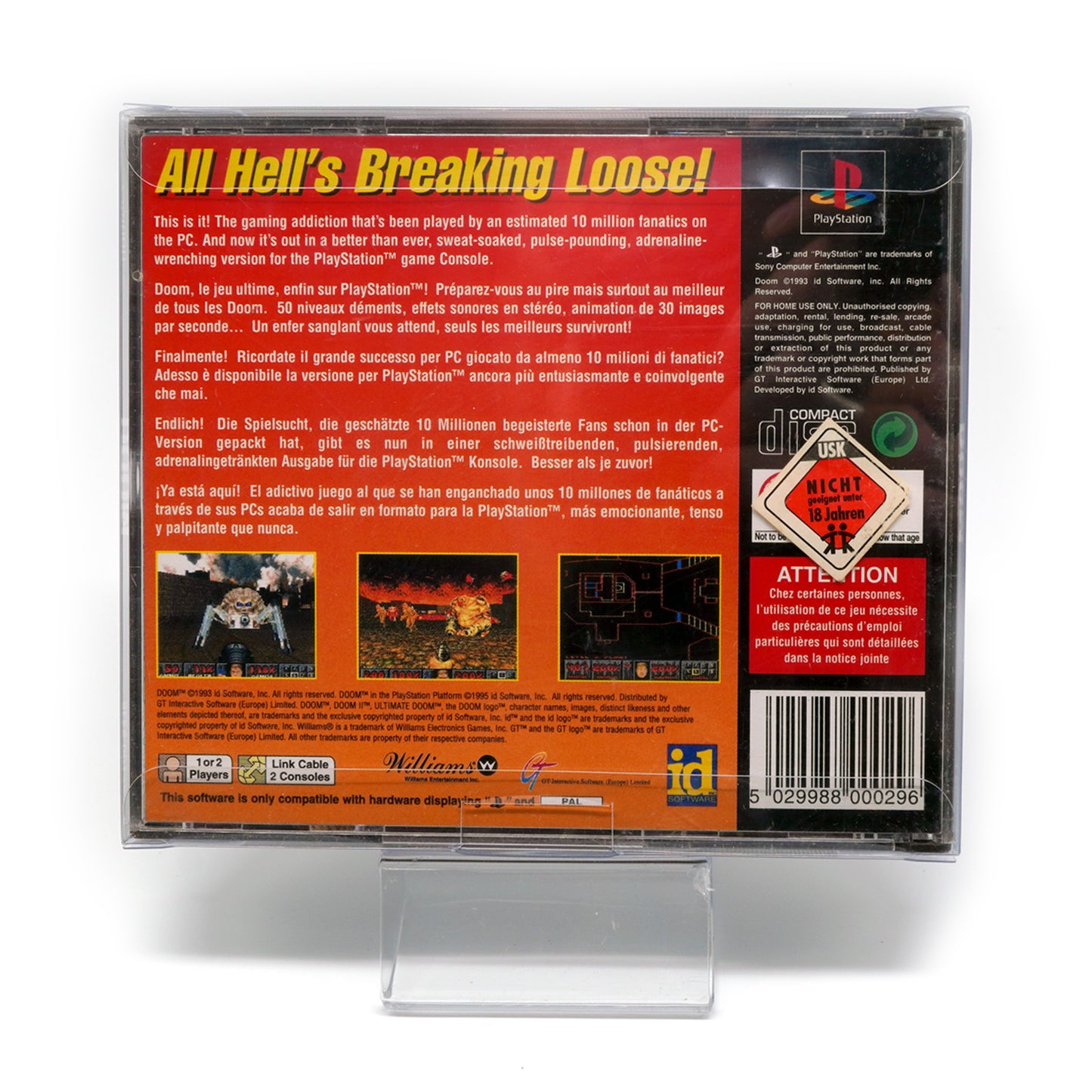 PS1 Doppel / Multi CD Spiele Schutzhüllen Exklusives RetroRetter V2 Design!