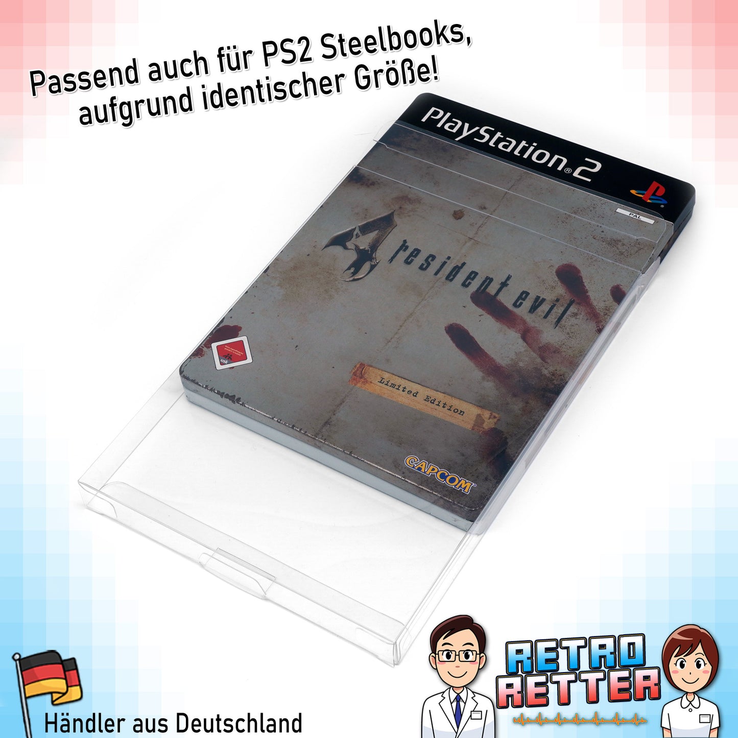 Sony PlayStation 2 Spiele OVP Schutzhüllen