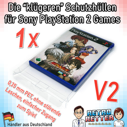 Sony PlayStation 2 Spiele OVP Schutzhüllen
