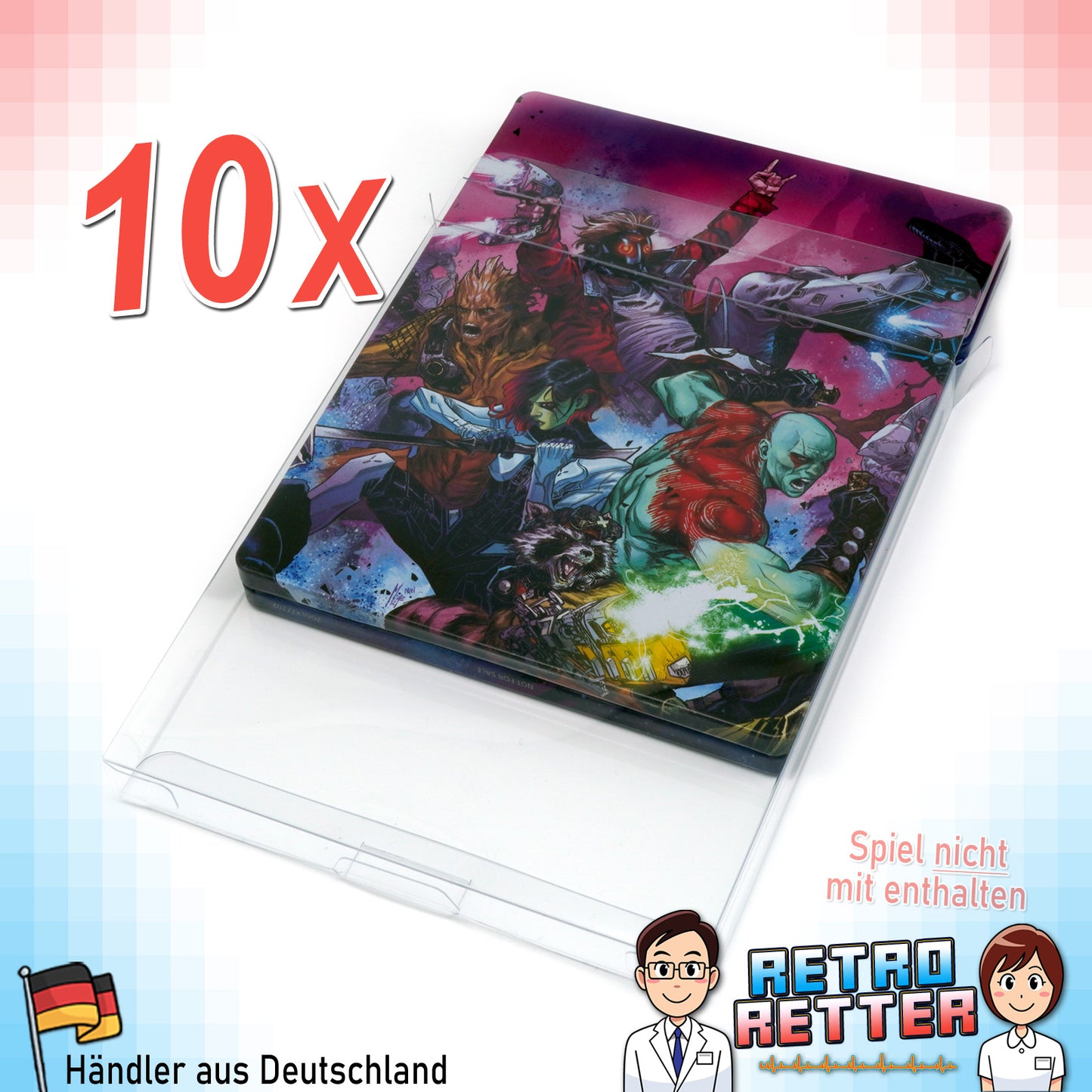 PS3 / PS4 / PS5 Steelbook Schutzhüllen RetroRetter V2 Design!