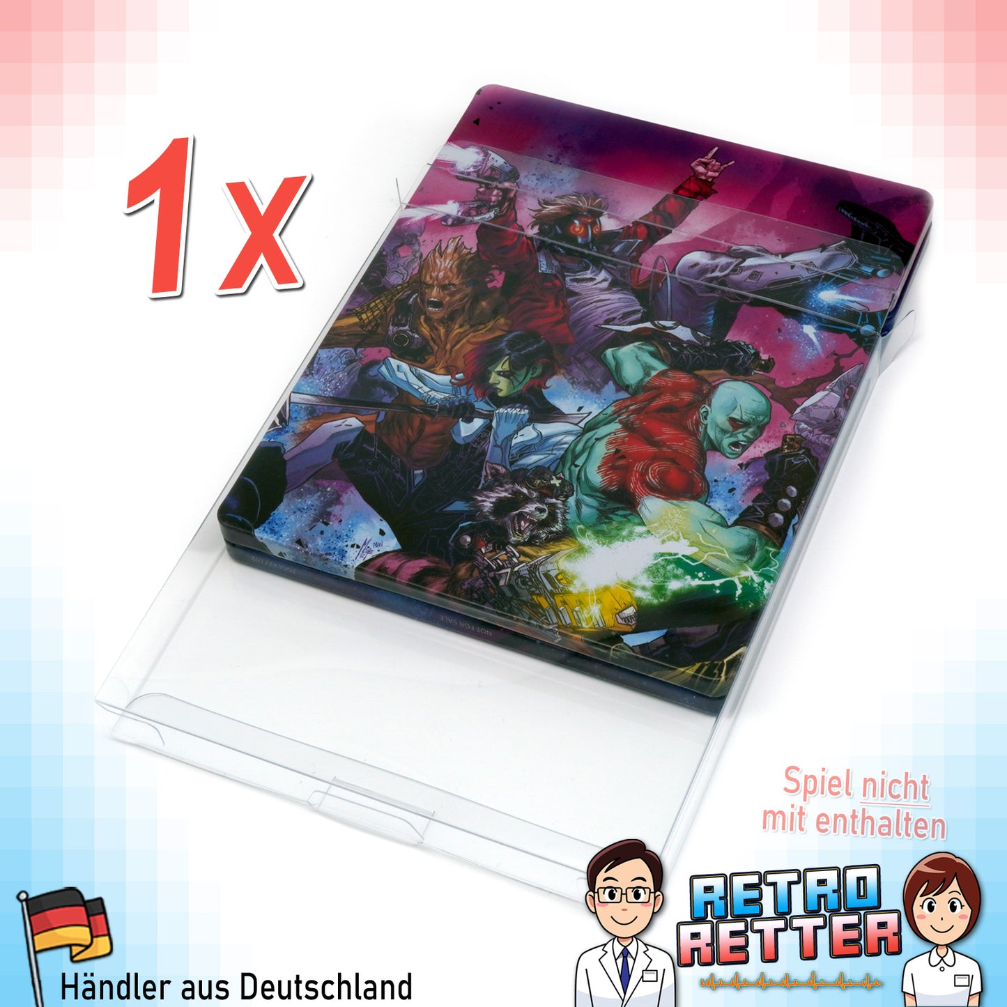 PS3 / PS4 / PS5 Steelbook Schutzhüllen RetroRetter V2 Design!