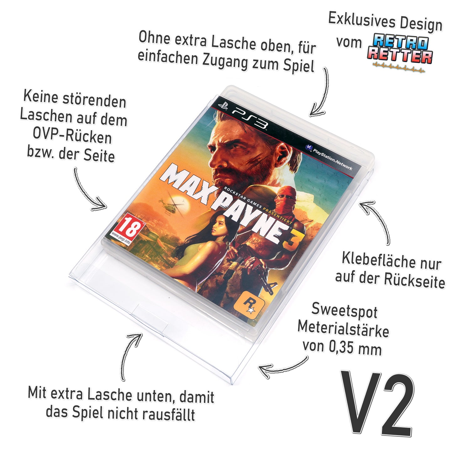Sony PS3 Spiele OVP Schutzhüllen