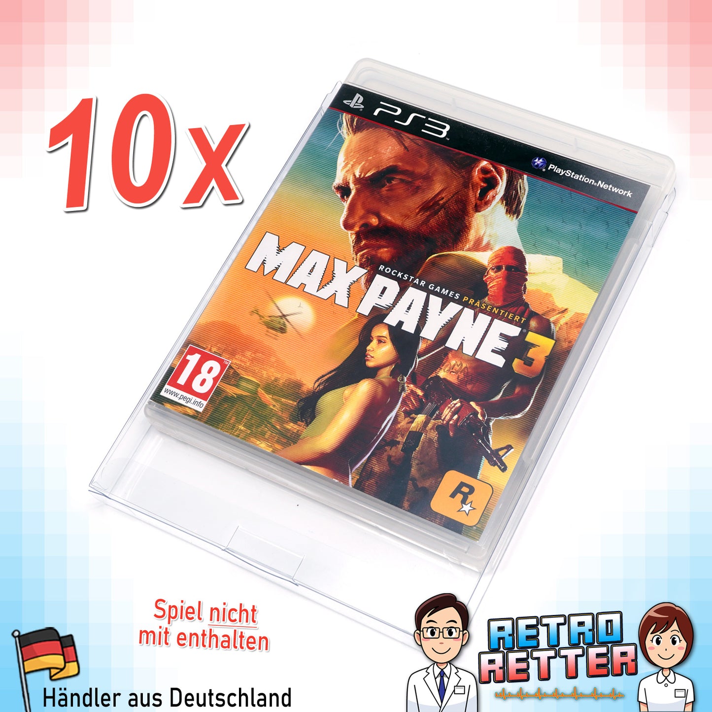 Sony PS3 Spiele OVP Schutzhüllen