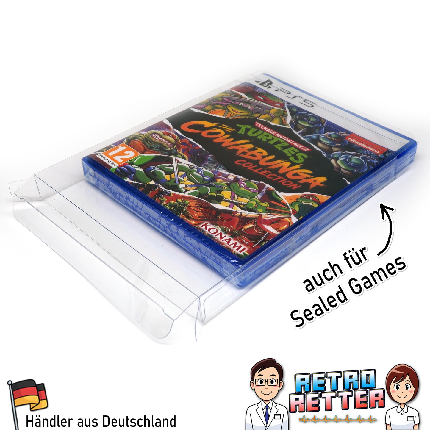 Sony PS3/PS4/PS5 Spiele OVP Schutzhüllen