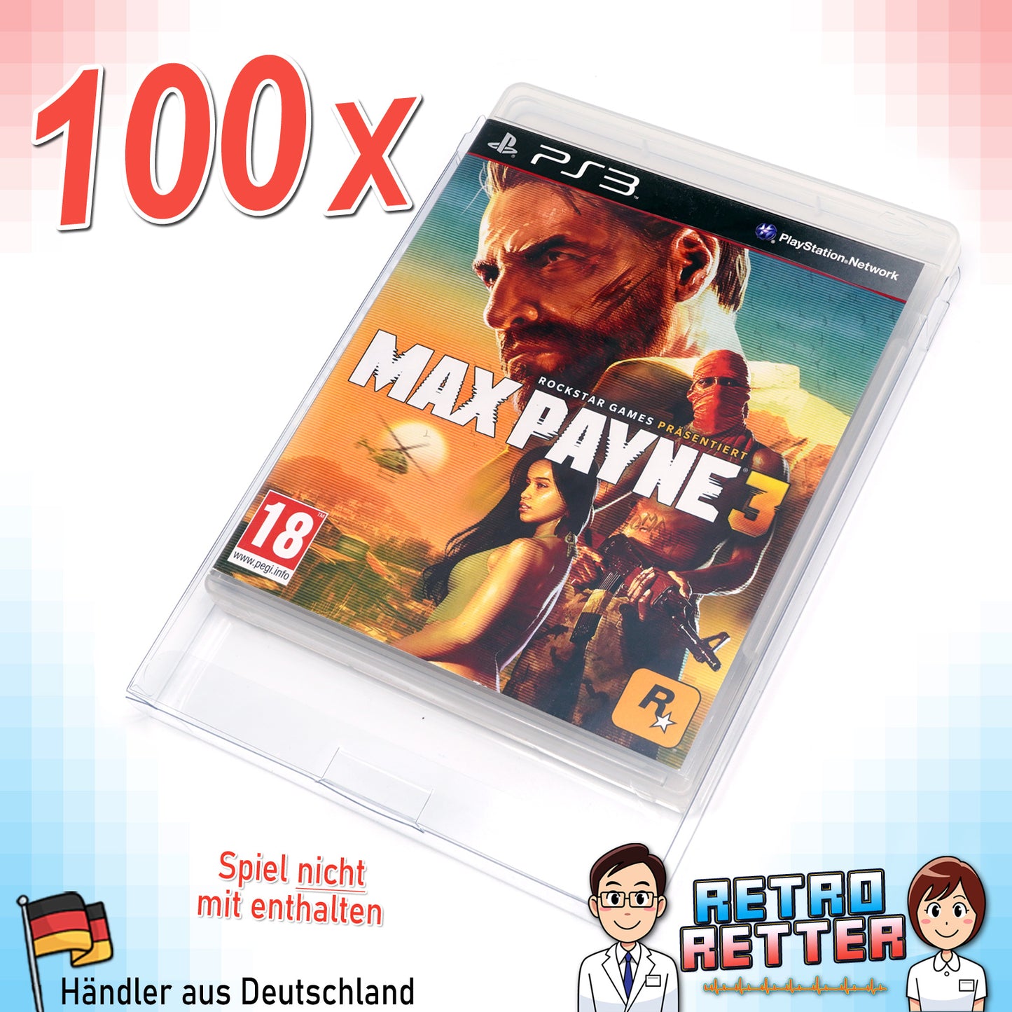 Sony PS4 Spiele OVP Schutzhüllen