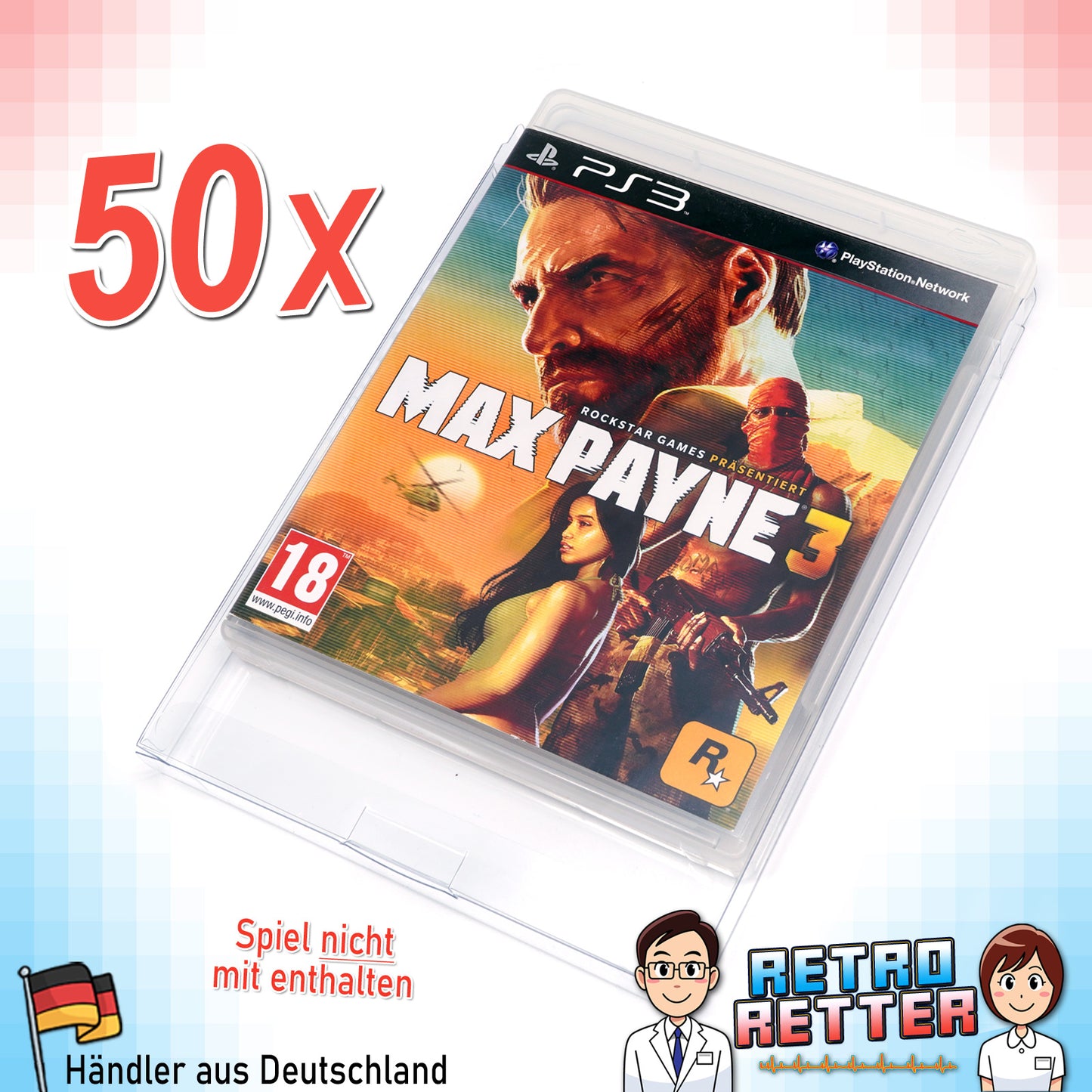 Sony PS4 Spiele OVP Schutzhüllen