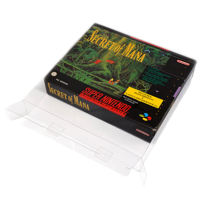 Super Nintendo Big Box Spiele OVP Schutzhüllen