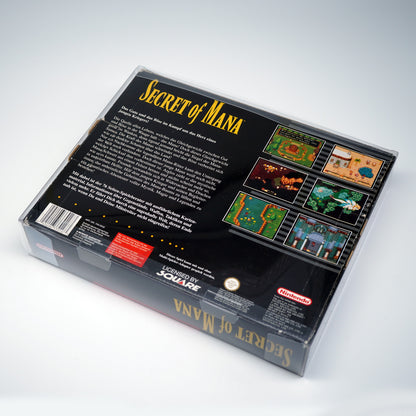 Super Nintendo Big Box Spiele OVP Schutzhüllen