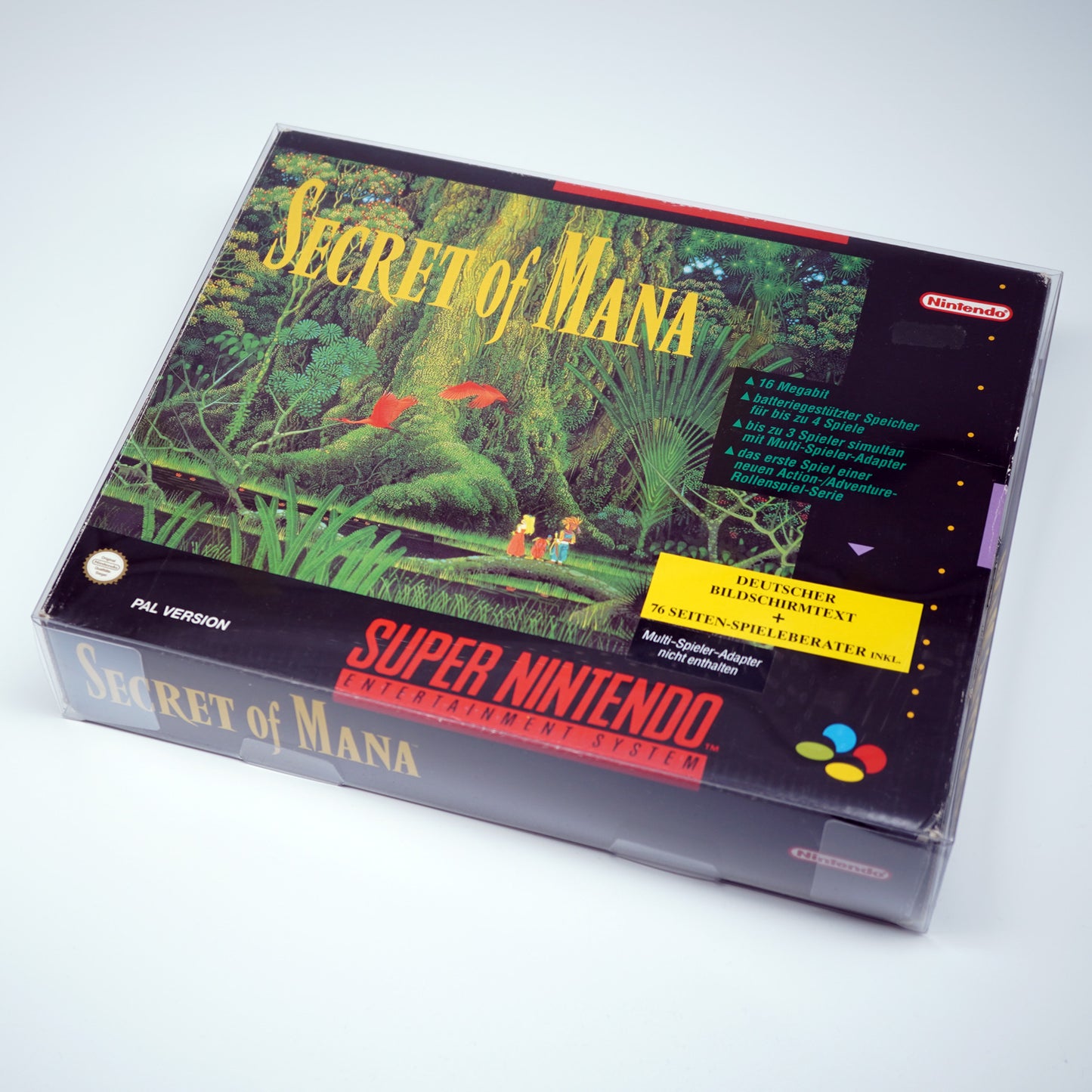 Super Nintendo Big Box Spiele OVP Schutzhüllen