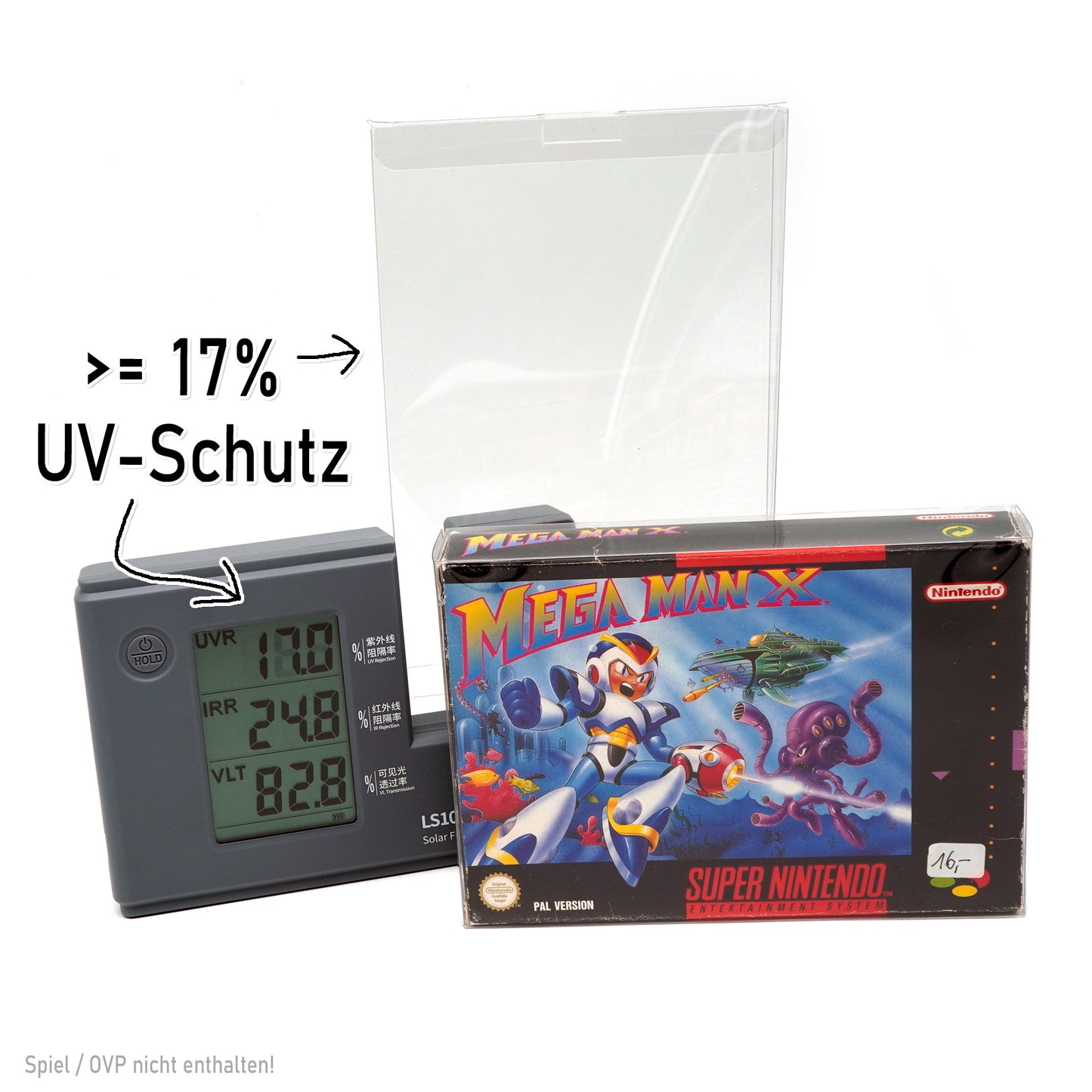 Super Nintendo Spiele OVP Schutzhüllen