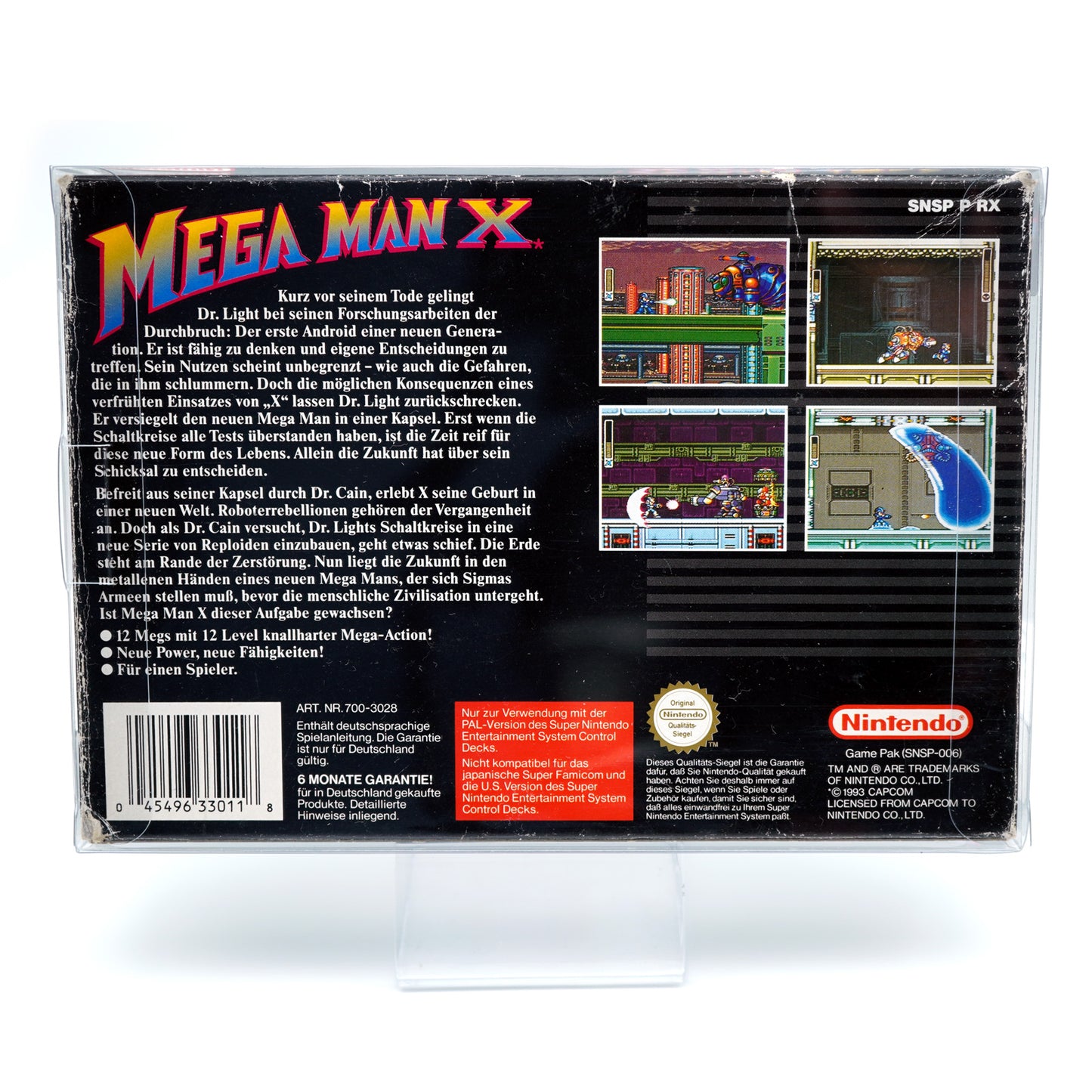 Super Nintendo Spiele OVP Schutzhüllen