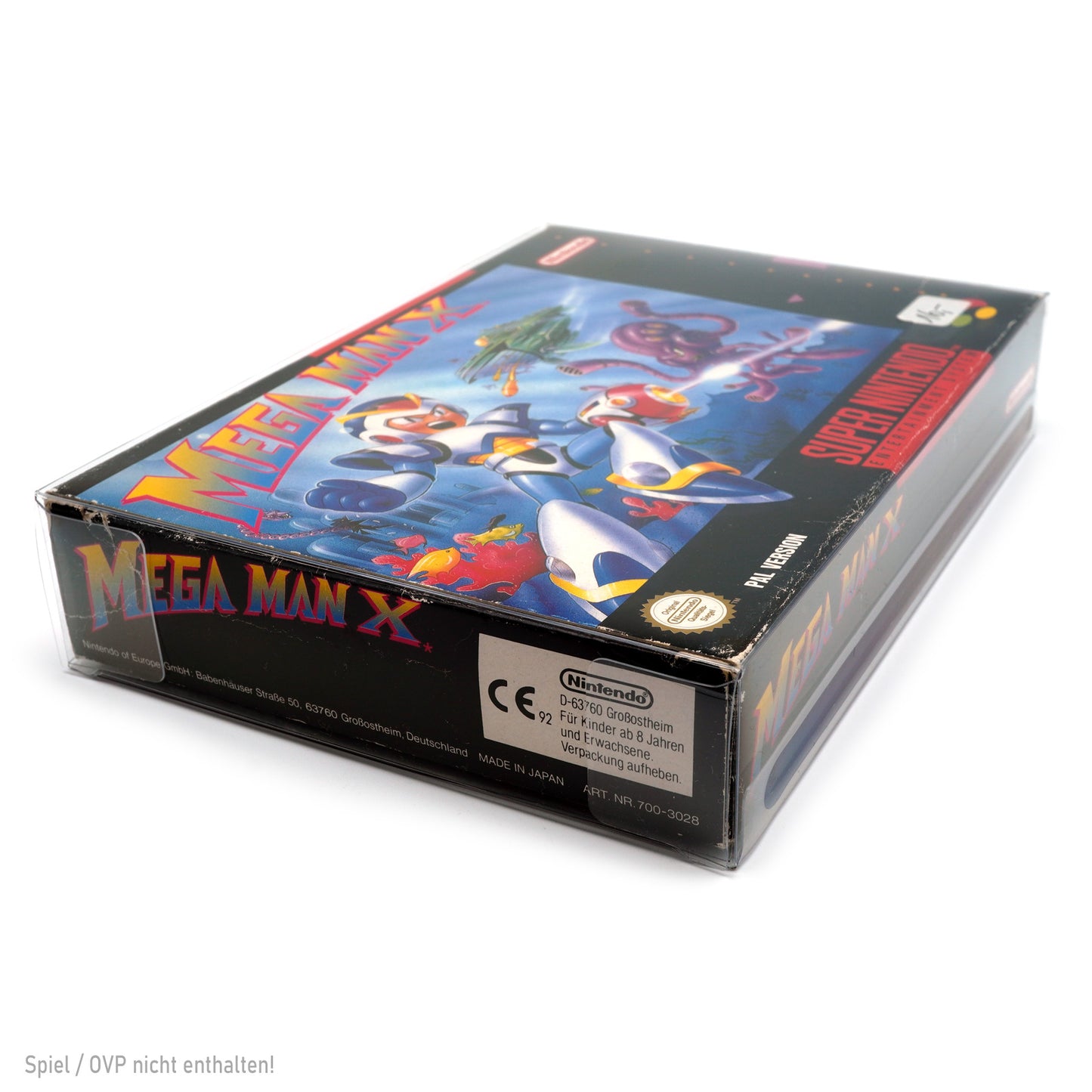 Super Nintendo Spiele OVP Schutzhüllen