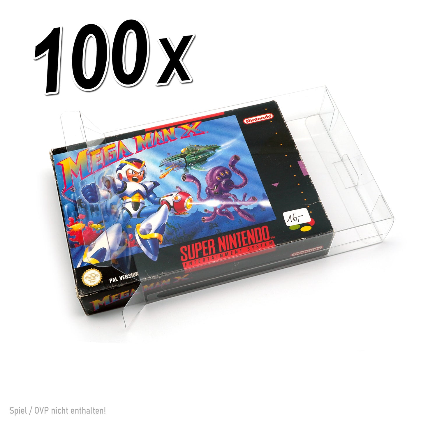 Super Nintendo Spiele OVP Schutzhüllen