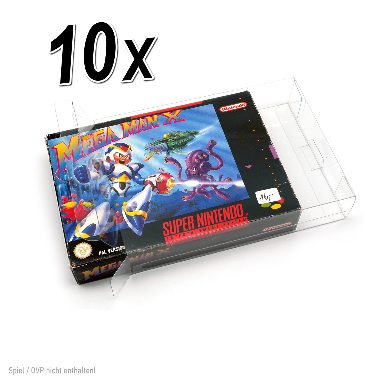 Super Nintendo Spiele OVP Schutzhüllen