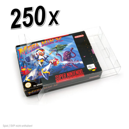 Super Nintendo Spiele OVP Schutzhüllen