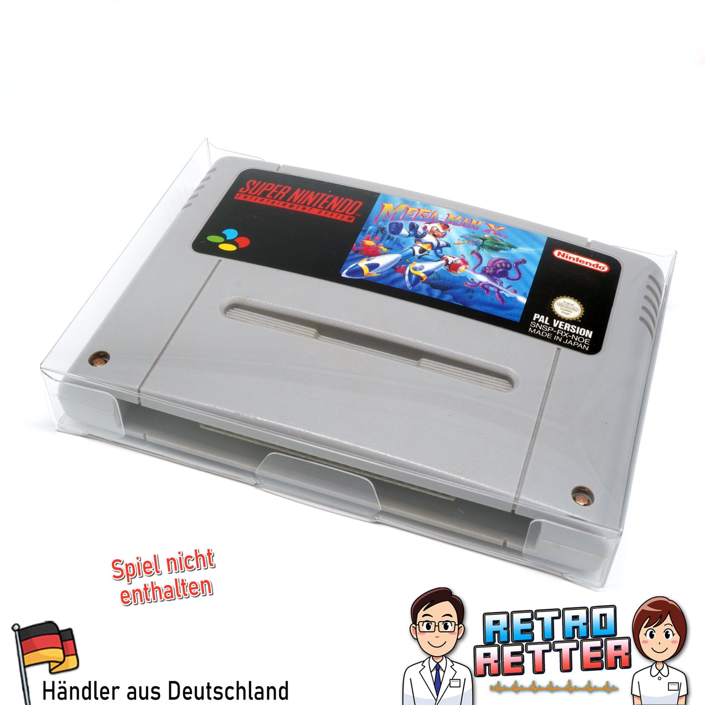 Super Nintendo Spiele Modul Schutzhüllen