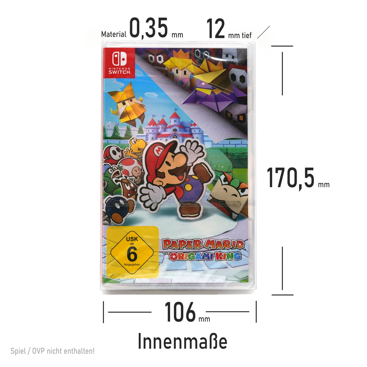 Nintendo Switch Spiele OVP Schutzhüllen