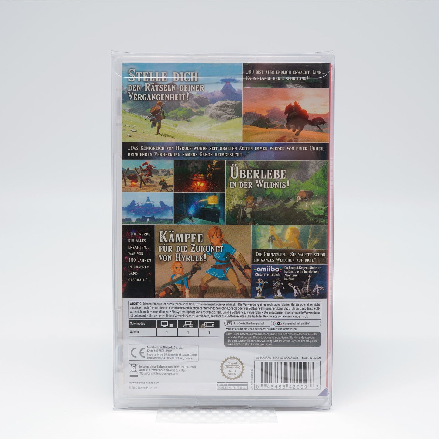 Nintendo Switch Spiele OVP Schutzhüllen