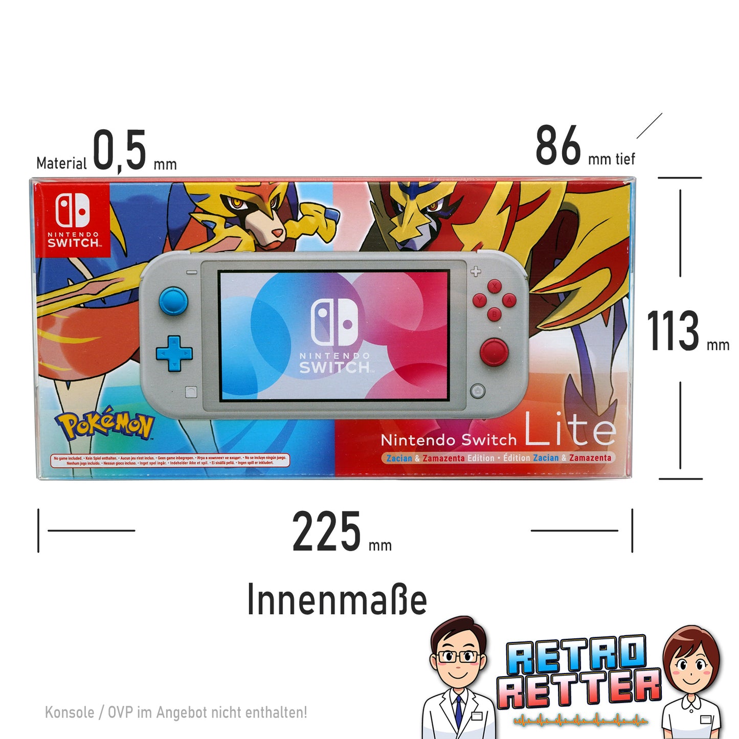Schutzhüllen für Nintendo Switch Lite Konsolen OVP