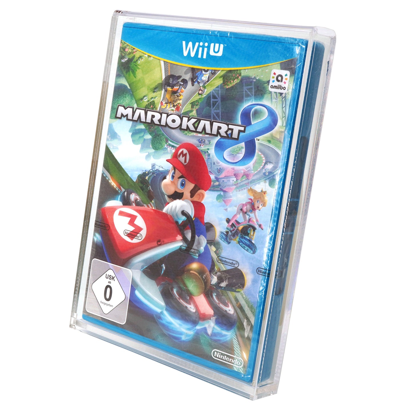 Acryl Case für Nintendo Wii / Wii U Spiele OVP