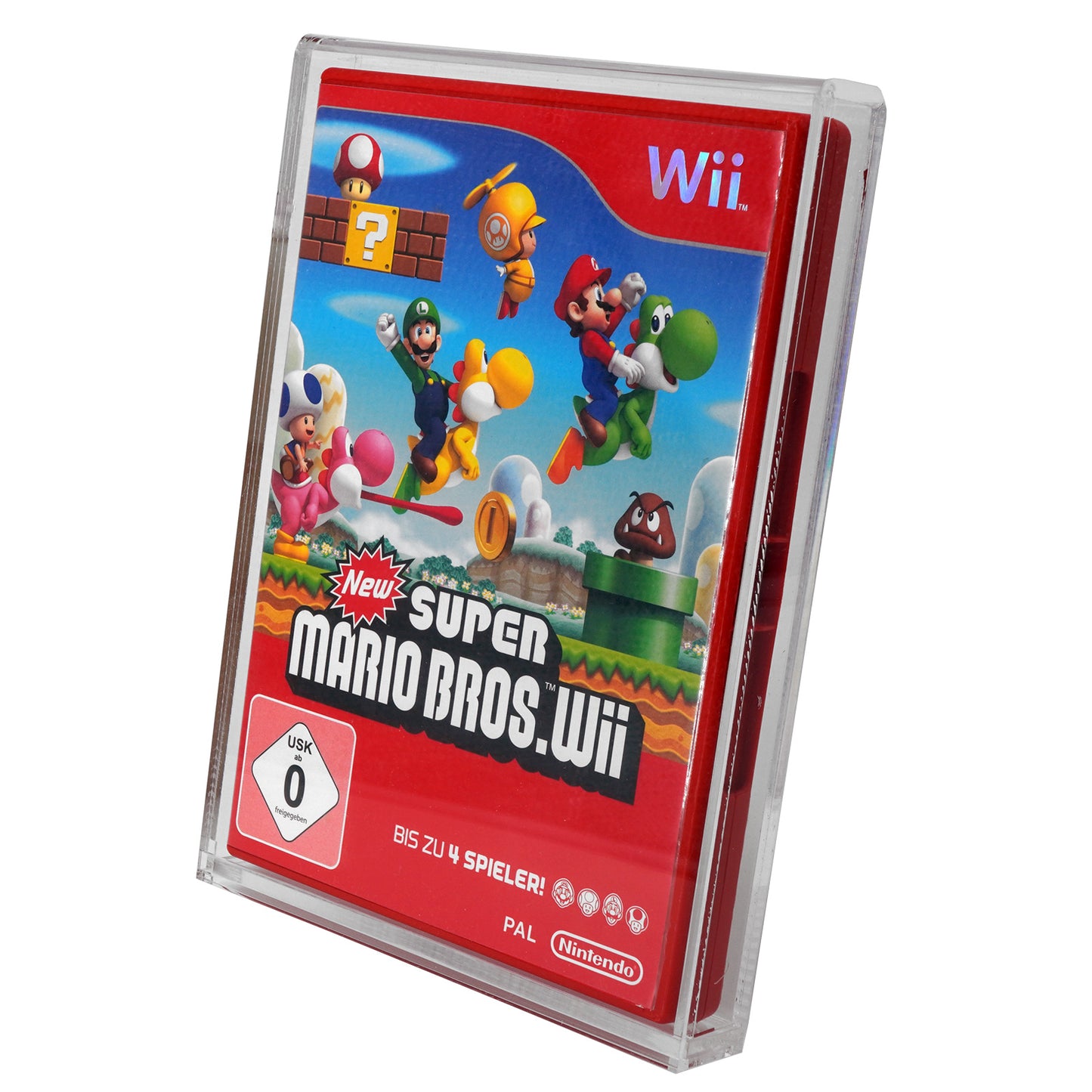 Acryl Case für Nintendo Wii / Wii U Spiele OVP