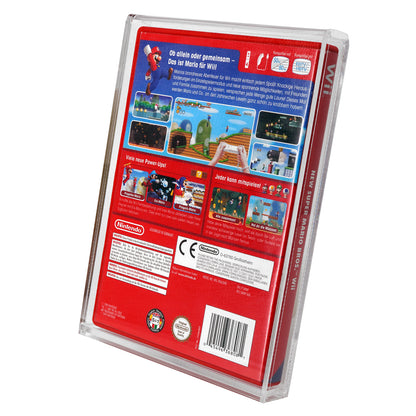 Acryl Case für Nintendo Wii / Wii U Spiele OVP