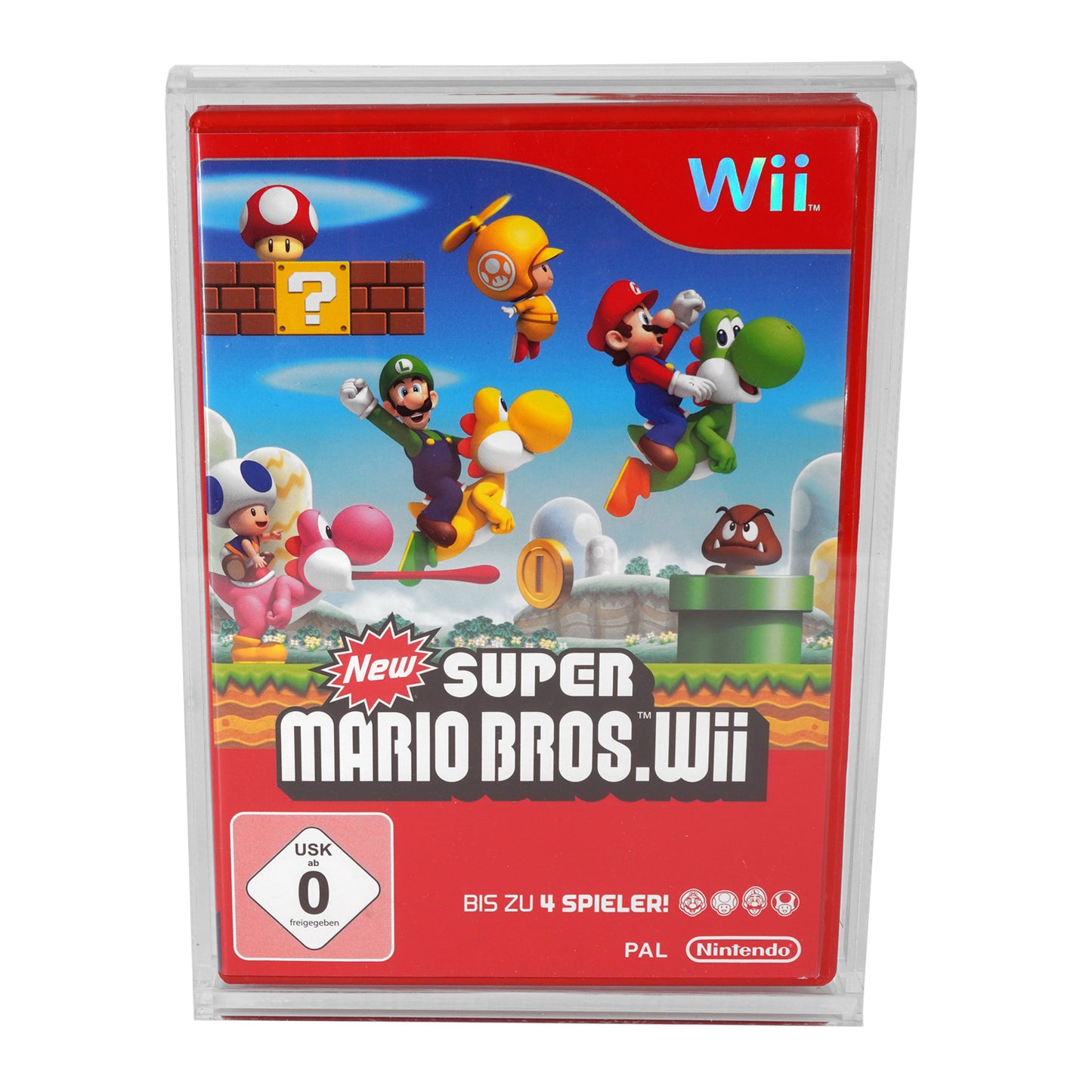Acryl Case für Nintendo Wii / Wii U Spiele OVP