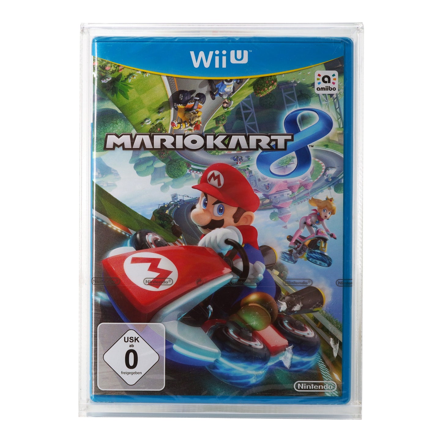 Acryl Case für Nintendo Wii / Wii U Spiele OVP