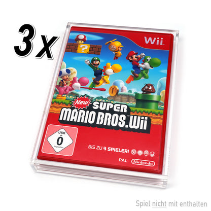 Acryl Case für Nintendo Wii / Wii U Spiele OVP