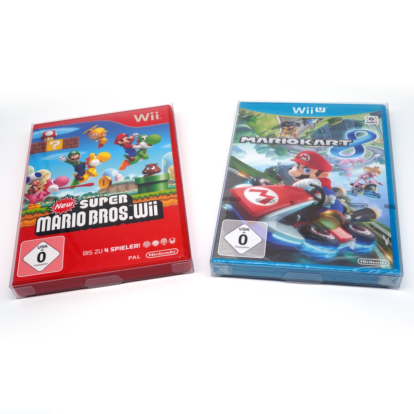 Nintendo Wii & Wii U Spiele OVP Schutzhüllen